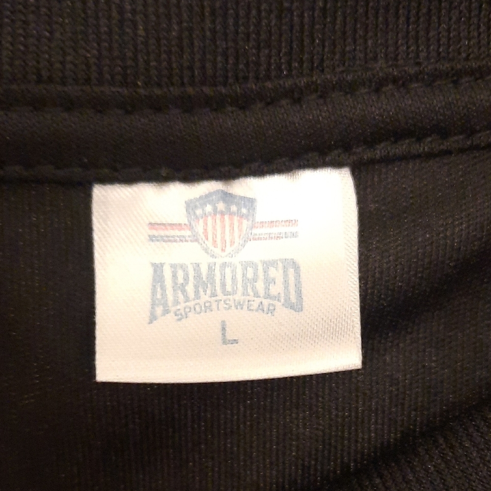Black Long Sleeve  with Patriotic Print - Picture 3 of 4